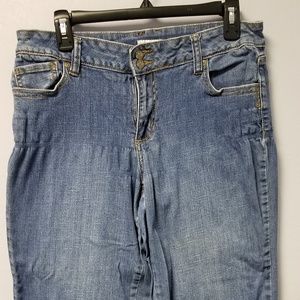 Capri bling jeans